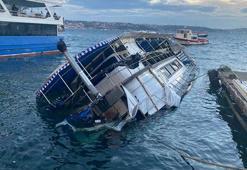 Beykoz'da lodos tekne batırdı