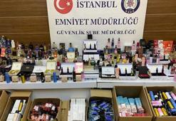 Fatih'te operasyon; 51 milyon liralık sahte parfüm ele geçirildi