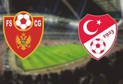 Karadağ - Türkiye karşılaşmasında ilk 11’ler belli oldu