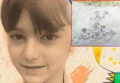 Depremde ölen Umut, faciadan 2 gün önce Cumhuriyet Bayramı'nı resmetmiş