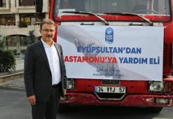 Eyüpsultan’dan Kastamonu’ya yardım eli