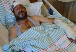 Ayı saldırısına uğrayan Keser: Yalnız pençe vurmadı, elimi de parçaladı