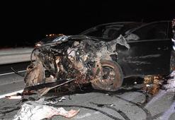 Yola çıkan domuz sürüsü kazaya neden oldu: 6 yaralı