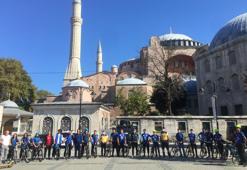 Avrupa Hareketlilik Haftası’nda bisikletle tarihi yolculuk yapıldı