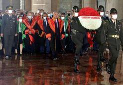 Yargıtay üyelerinden Anıtkabir'e ziyaret