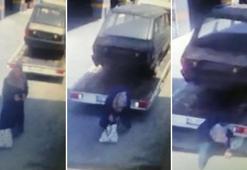 Mahalleli ve itfaiye kurtarmıştı; çekicinin kadına çarptığı görüntüler ortaya çıktı
