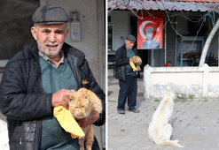 Pandemide kapanan kahvehanesini sokak hayvanlarına açtı