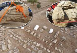 Dünyanın en eski kehanet merkezi Klaros'tan kült heykellere ait 35 parça çıkarıldı