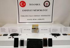 Ümraniye'de ehliyet sınavında kopya düzeneği ile yakalandılar