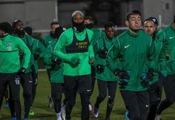 GZT Giresunspor'da yeni transfer Pyerre takımla ilk antrenmanına çıktı