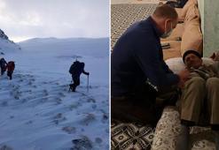 Kışkılı köyüne fırtına şifası