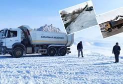 'Kamyonlarla taşınan kar, gölleri zehirliyor'