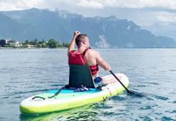 Omurgası kopan felçli hasta, geliştirilen elektrikli implant sayesinde yürüdü