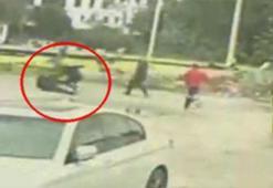 Bodrum'da arazi anlaşmazlığında darbedildi; o anlar kamerada