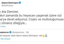 Adana Demirspor'dan ünlü komedyen Ata Demirer'e davet
