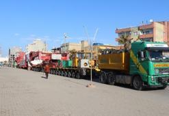 Hatay'dan termik santral parçaları taşınan TIR, 38 gün sonra Habur'da