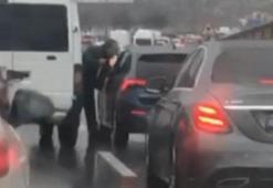 Beykoz'da eli bıçaklı trafik magandası dehşeti yaşattı