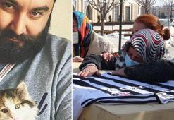 Koronavirüsten ölen erkek hemşire, Beşiktaş formasıyla uğurlandı