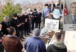 Merasim Sokak şehidi için Çankırı'da mezarı başında anma
