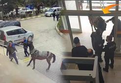 At arabasına el kondu, atıyla kaymakamlık ve belediye binasına girmeye çalıştı