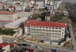 Başakşehir’de inşa edilen ilkokulda sona gelindi