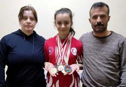 Wushuda Türkiye şampiyonu olan gazi kızı İkra, Avrupa Şampiyonası'na hazırlanıyor