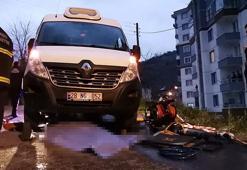 Minibüsün altında kalan görme engelli, hayatını kaybetti