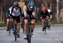 İzmir'in ilk duatlonu nefes kesti