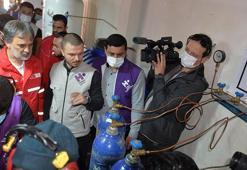 Türk Kızılay'dan İdlib'e oksijen dolum tesisi