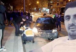 İlk yardımla hayata döndürülen motosiklet sürücüsü, yaşama tutunamadı