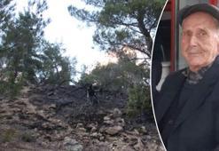 Tarlasından temizlediği otları yakarken çıkan yangında hayatını kaybetti