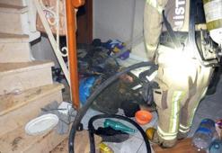 Paspas yakıp tehdit yazısı yazmıştı, bu kez evi ateşe vermek istedi