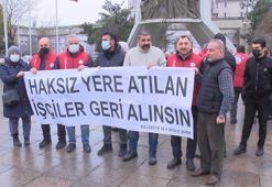 Bakırköy Belediyesi'ne işten çıkarma protestosu