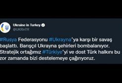 Ukrayna Ankara Büyükelçiliği: Türkiye'yi bizi desteklemeye çağırıyoruz