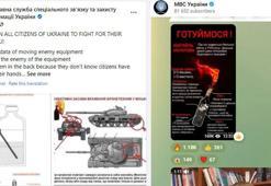 Ukrayna İçişleri Bakanlığı Molotof Kokteyli yapımı içeren görseller paylaştı