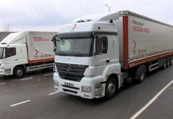 AFAD'ın yardım TIR'ları Ukrayna'ya ulaştı