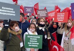 Üsküdar'da güzellik uzmanlarından epilasyon eylemi