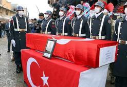Şehit Uzman Çavuş Sunal, gözyaşlarıyla son yolculuğuna uğurlandı