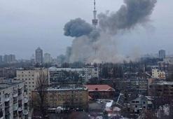 Rusya, Kiev Televizyon Kulesi’ni vurdu