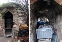 Osmanlı'dan kalan hamam kalıntısı ardiye oldu