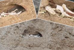 Yol çalışması ortaya çıkardı; Şile'de kiremit mezarlar bulundu