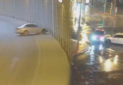 Trafik kazaları kameraya yansıdı