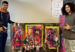 Pique ve Daniel Alves'e Ersan Kay'dan özel çalışmalar