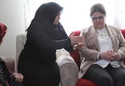 Bakan Yanık, Azra Gülendam'ın ailesini ziyaret etti