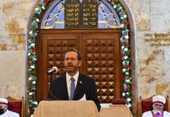 Isaac Herzog Neve Şalom Sinagogu'nu ziyaret etti