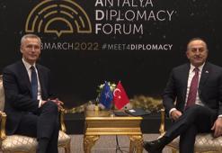 Foreign Minister Cavusoglu and NATO Secretary General Stoltenberg met in Antalya