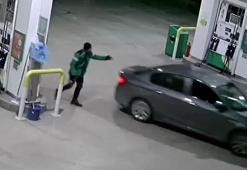 Otomobilinin deposunu doldurtup parayı ödemeden kaçtı