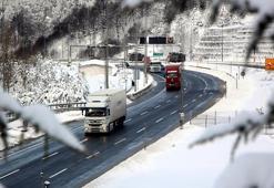 Bolu Dağı'nda kar durdu, ulaşım rahatladı