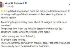 Lviv’deki bombardımanda 9 can kaybı