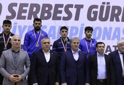 U20 Serbest Erkekler Türkiye Güreş Şampiyonası sona erdi